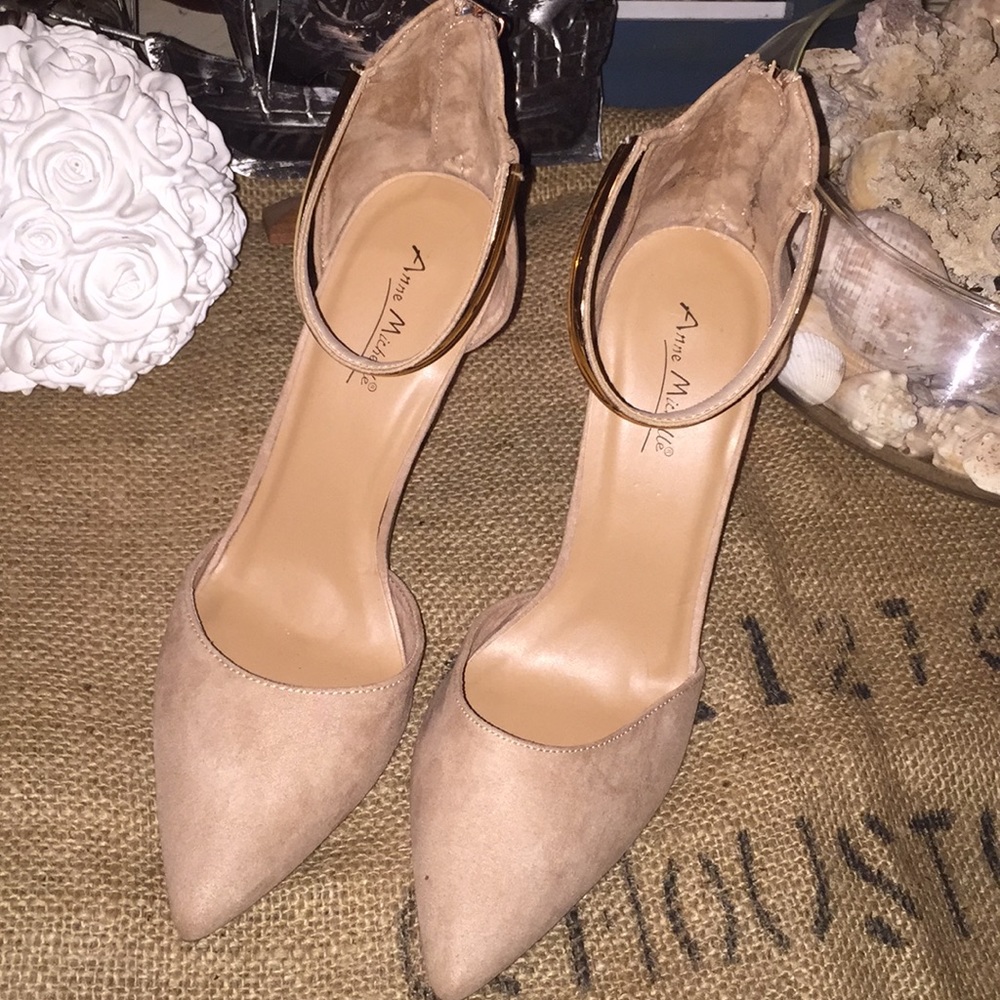 Anne Michelle Bling Ankle Heels (9)